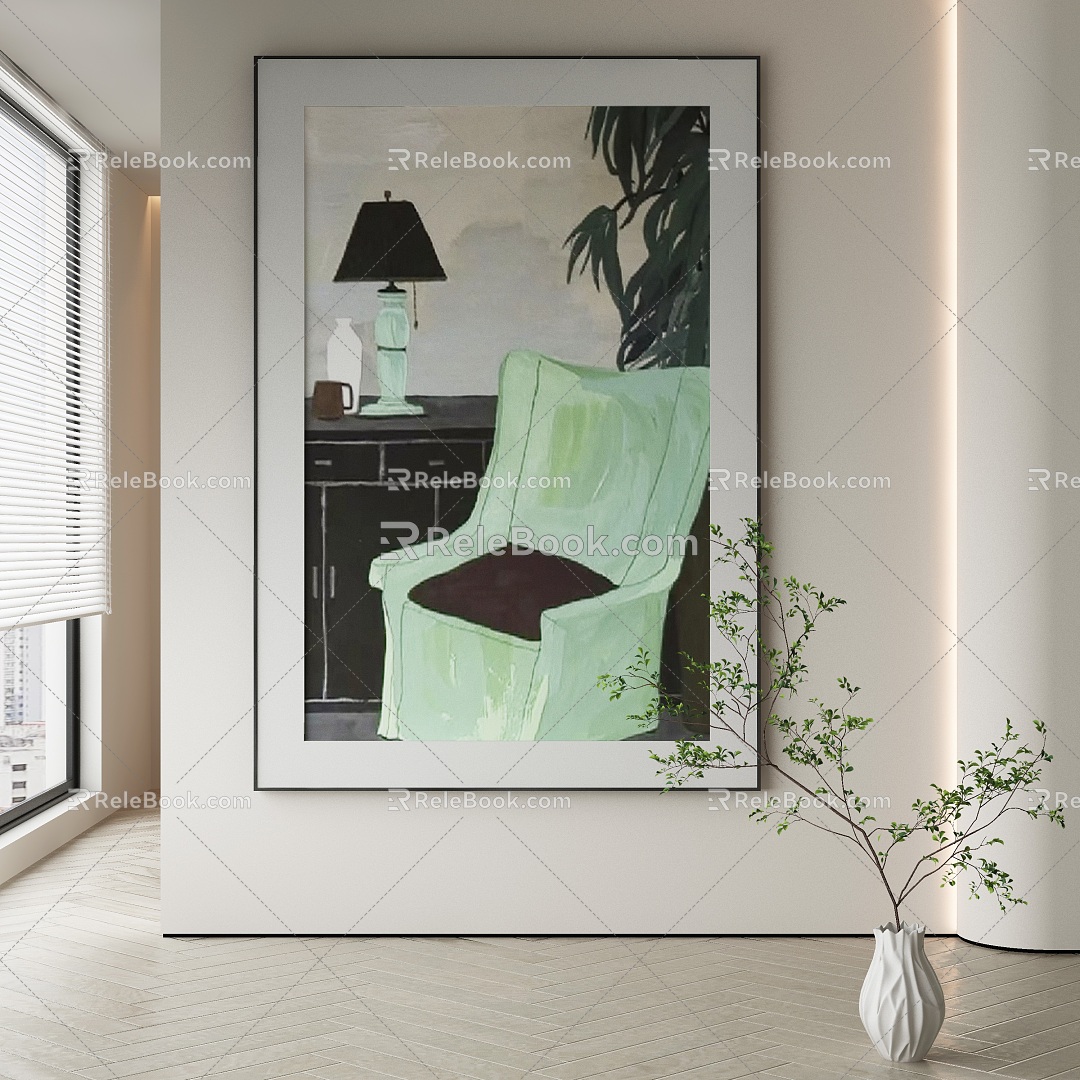 decorative painting 3d model