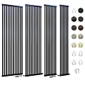 Sleek Vertical Heating Radiators With Modern Design And Multiple Color Variations For Home Interior Heating