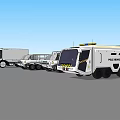 Assorted Trucks And Vans With Various Sizes And Distinct Designs