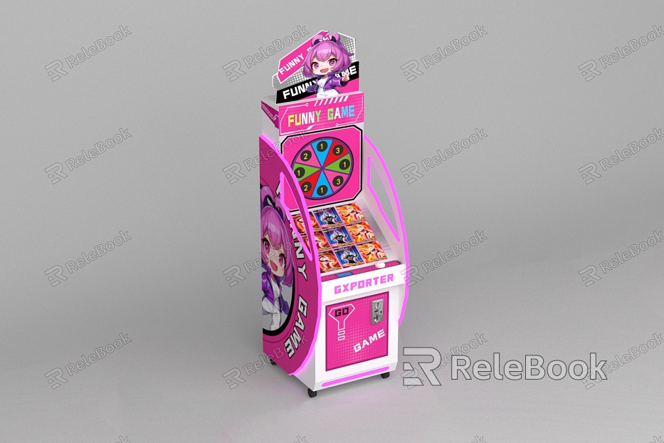 Card machine PaiPaiLe children's game machine parent-child game machine video game machine coin-operated game machine video game city model