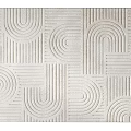 Modern Square Carpet Geometric Texture Carpet 3d model