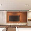 Modern Hotel Rooms 3d model