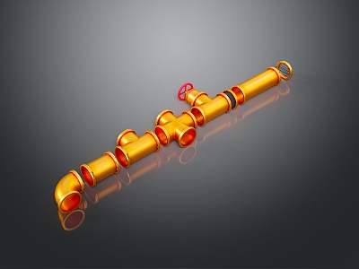 Pipe water pipe valve iron pipe fitting flange tee joint pipe water pipe valve model