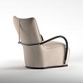 Modern Single Sofa Leisure Chair 3d model