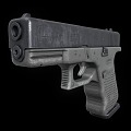 Glock 19 Gen5 Pistol 3d model