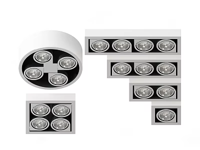 Modern Downlight Spotlight 3d model