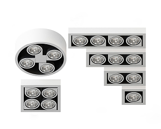 Modern Downlight Spotlight 3d model