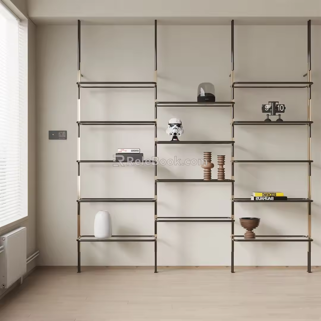 Modern Decorative Rack 3d model