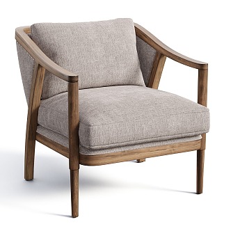 modern armchair 3d model