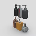 Six Stylish Household Soap Dispensers in Various Materials and Colors for Bathroom and Kitchen