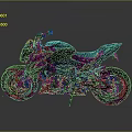 Sleek Black Motorcycle With Modern Design Sporty Body And Comfortable Seat Features
