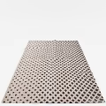 Modern Square Rugs With Geometric Patterns Dotted Designs And Textured Surfaces 3d model