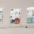 Bookshelf 3d model