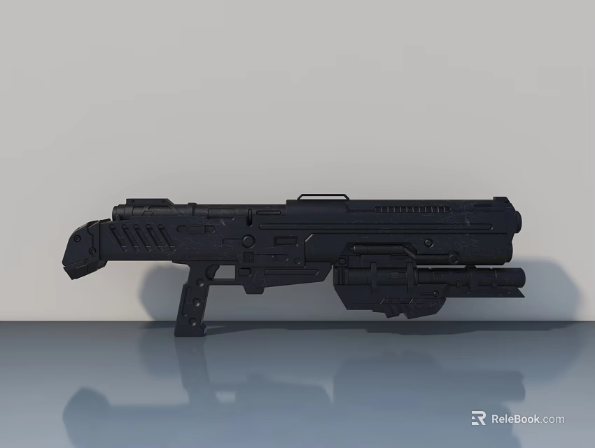 Black Modern Swing Door 3D Model Featuring Sleek Structural Design And Durable Build 3d model