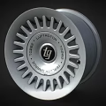 Sturdy Automotive Tire Wheel Rim With Ultratorq Traxis Spoke Design And Tested For Strength