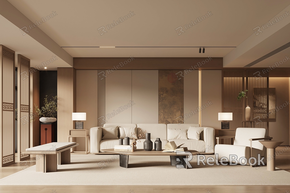 Song style living room model