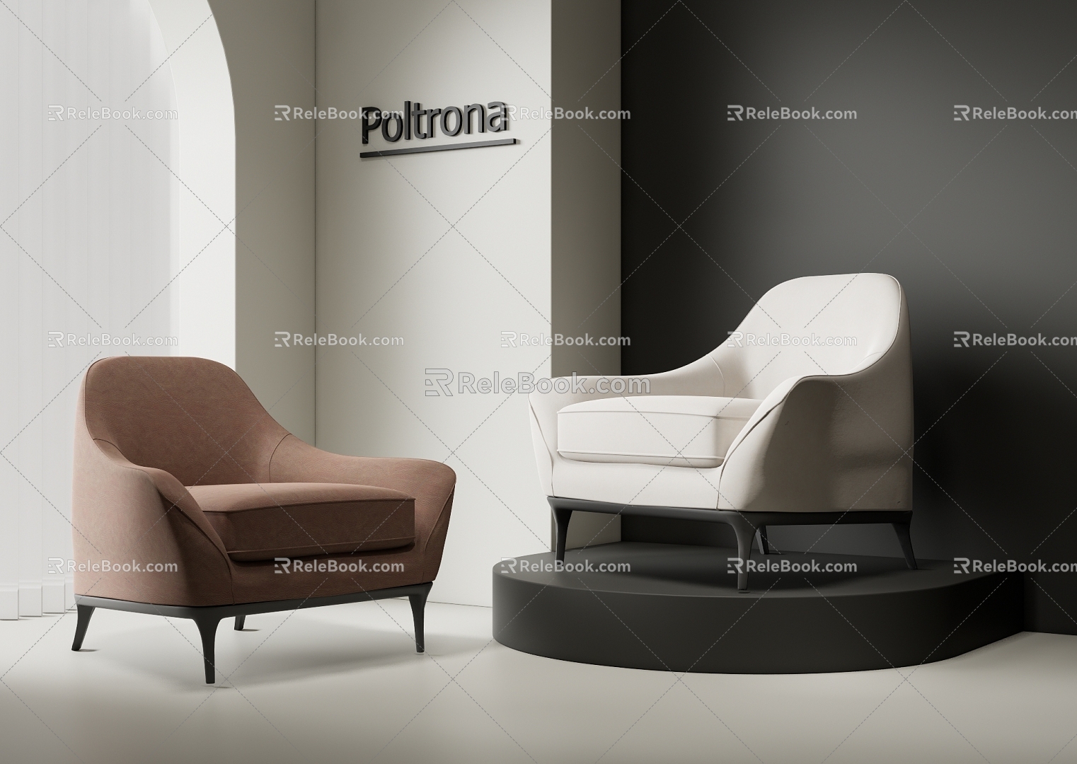 Leisure Chair Recliner Single Sofa Single Chair 3d model