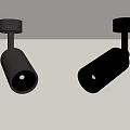Modern Ceiling Spotlights In Black And Golden Finish For Interior Lighting