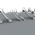 Stainless Steel Playground Slides For Kids Outdoor Recreational Equipment