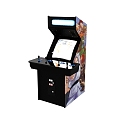 Game City Game Machine Game Hall Arcade King of Fighters 3d model