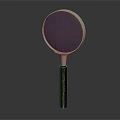 Vintage Magnifying Glass With Metal Frame And Black Handle On Dark Background