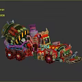 Colorful Customized Functional Vehicle With Unique Design