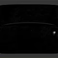Black Leather Single Seater Sofa In Modern Design With Sleek Glossy Reflective Surface