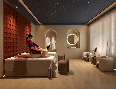 Beauty Salon Room SPA Room Beauty Salon 3d model