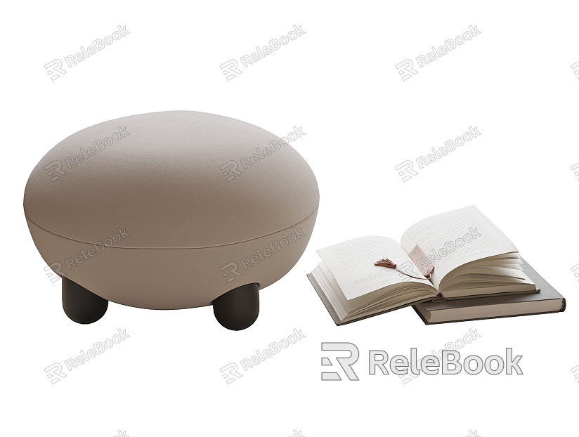 Modern Sofa Stool Shoe Changing Stool Dressing Stool model