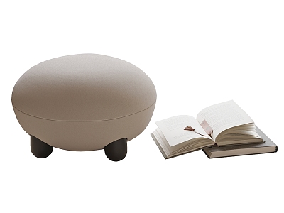 Modern Sofa Stool Shoe Changing Stool Dressing Stool model