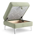 Modern sofa stool storage sofa 3d model