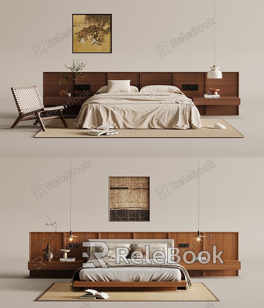 Double bed model