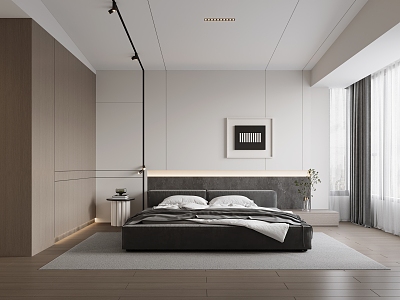 Modern Bedroom 3d model