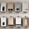 Display Of Various Types Of Water Heaters In Domestic Electric Appliances