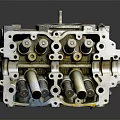 modern engine star engine aircraft engine 3d model