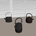 New Chinese Zen Tea Set Teapot 3d model