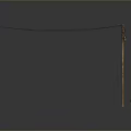 Wooden Coat Rack Furniture With Curved Lines And Red Base Design