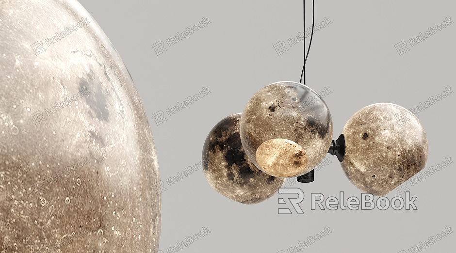 Modern chandelier moon shaped chandelier model