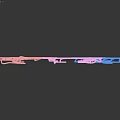 Vibrant Neon Line Art Featuring Female Silhouettes in Pink Yellow Blue on Black Background