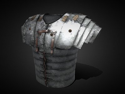 Roman Lorica Section Armor model