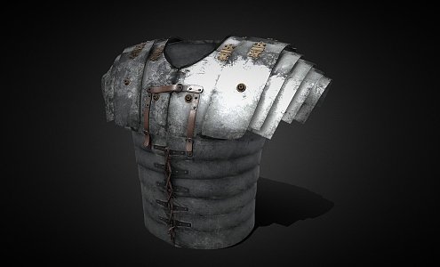 Roman Lorica Section Armor 3d model