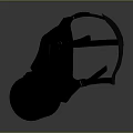 High Quality Black Fire Safety Gas Mask Equipment Essential for Emergency Protection Use