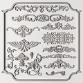 Ornate Classical Decorative Carvings for Furniture Wooden Panels and Architectural Details