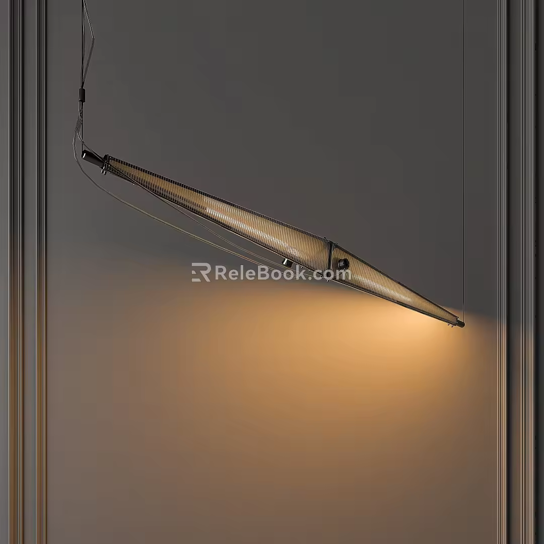 Chandelier Minimalist Chandelier Restaurant Chandelier Bar Table Chandelier Balcony Chandelier Round Chandelier 3d model