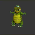 Crocodile Alligator Nile Crocodile carnivore reptile cold-blooded animal reptile reptile 3d model