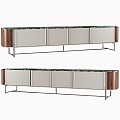 Modern living room TV cabinet 3d model