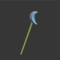 Scepter Ancient Scepter Cane Ancient Scepter Magic Scepter Metal Scepter Classical Scepter Magic Scepter 3d model
