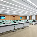 Multi-function classroom 3d model