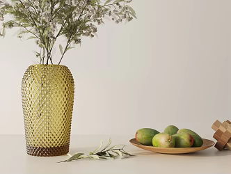 Modern ornaments combination 3d model