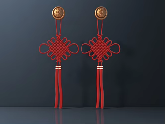 pendant wall decoration 3d model